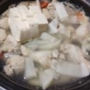 白菜たっぷり❤手羽元で水炊き